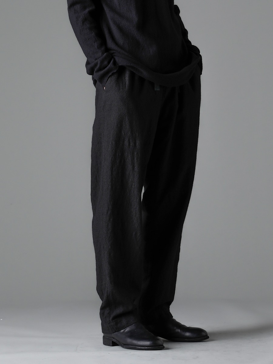 KLASICA(クラシカ) 22-23AW(秋冬) こだわりの生地をシンプルなデザインで魅せる - villa-b-22-23aw ワイド イージー パンツ - 988X バックジップミドルブーツ - ホースフルグレインレザー - 988X 3-005