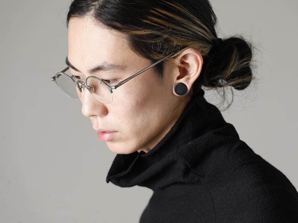 RIGARDS 22-23AW Unique yet beautiful blue rust processing - RG0131CU-Vintage-Jade RG0131CU VINTAGE JADE / CLEAR - HAND HAMMERED 1-001