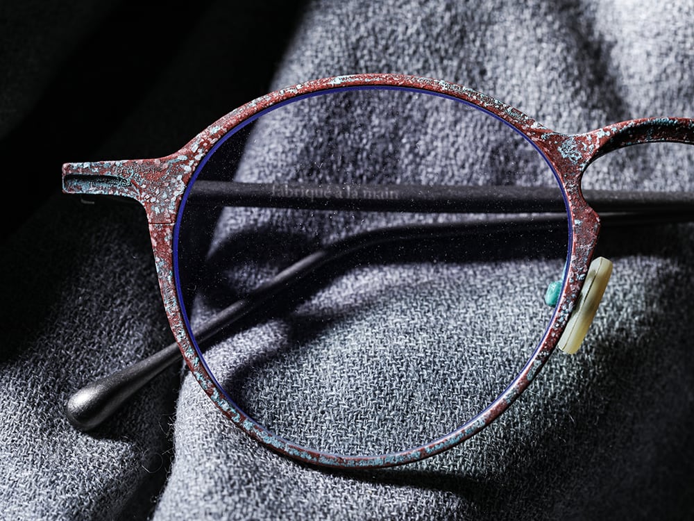 RIGARDS 22-23AW A fusion of the glamour of copper and rust - RG0108CU-Jasper RG0108CU JASPER / CLEAR 3-005