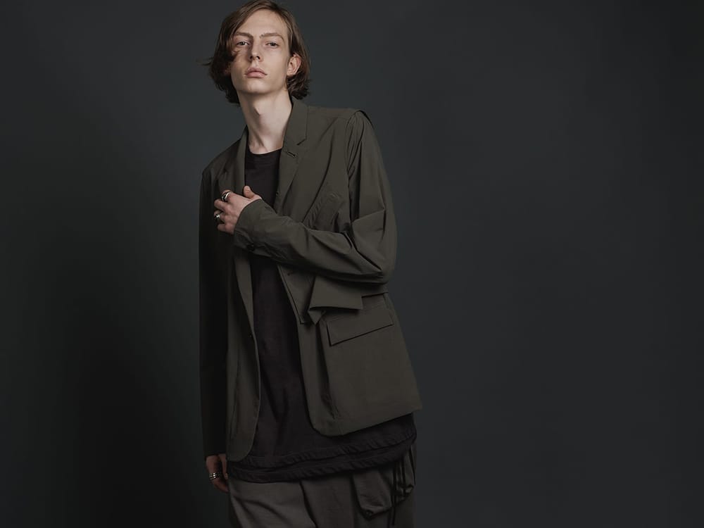 The Viridi-anne - ザ ヴィリジアン 2023SS 撥水加工 ストレッチ ブレザー 2-003