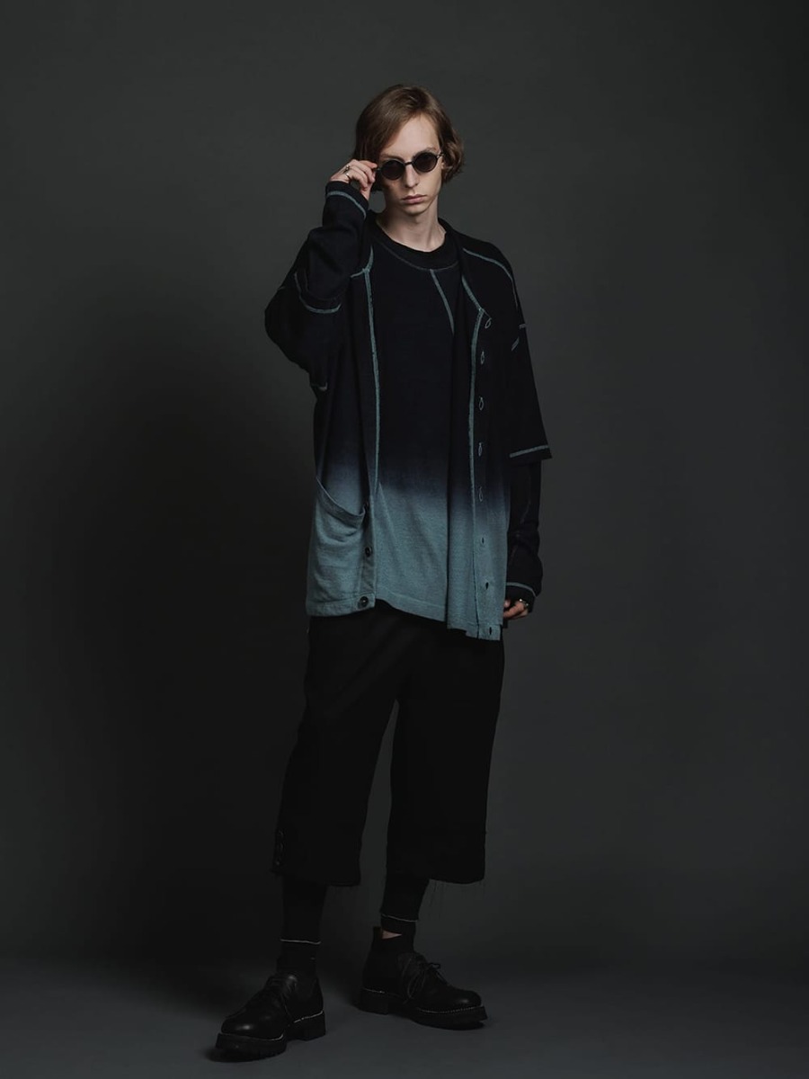 The Viridi-anne - ザ ヴィリジアン 2023SS フラグメント クロップド トラウザー 7-001