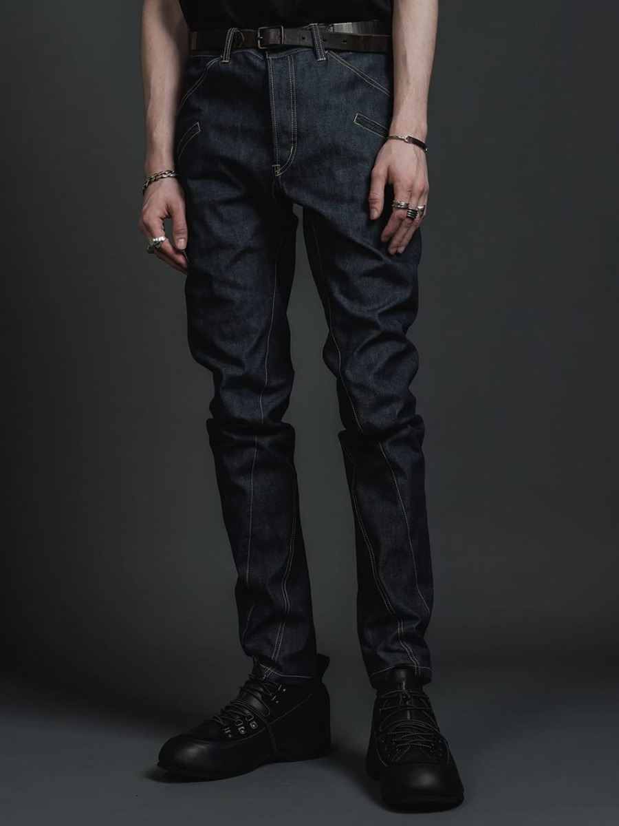 The Viridi-anne - ザ ヴィリジアン 2023SS デニム スリム パンツ 9-004