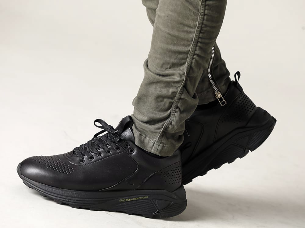 SUNCORE 23SS 見出し3 - SCV186C016-Night Run light Black - RB-410-Motorcycle Easy D.Khaki 3-005