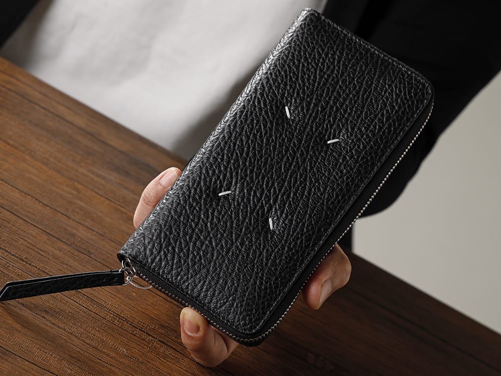 Maison Margiela - 2023SS The 4 stitches accent! An excellent wallet with a luxurious feel and excellent storage capacity!  - S56UI0110-2 - Wallet Zip Around Continental 2-002