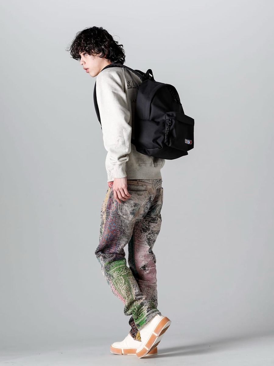 セントマイケル 2023SS - ©SAINT M××××××(セントマイケル) 2023春夏コレクションより第１弾目のアイテムがリリース！1/21(土)午前10時より通販にて販売開始です！ - SM-S23-0000-079(バックパック バッグ (M) ブルー) - 2-006