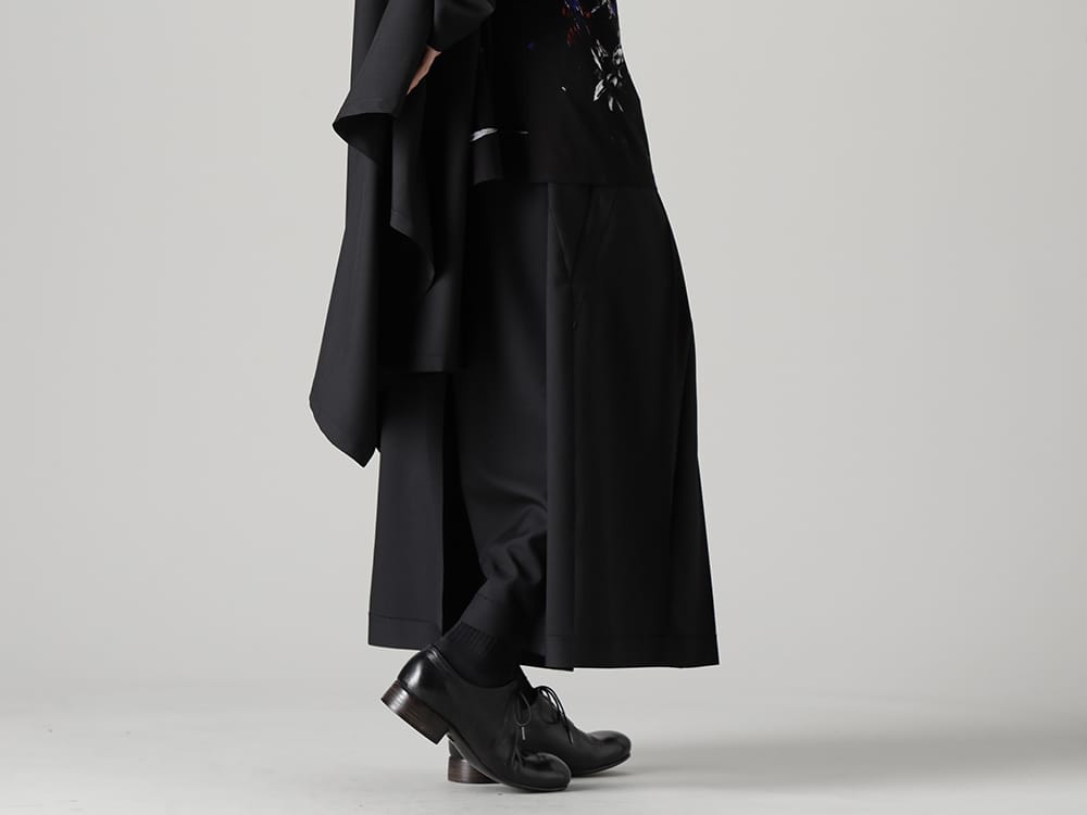 グラウンドワイ 2023SS - Ground Y(グラウンドワイ) 2023SSコレクション デリバリースタート！只今より店頭・通販共に販売開始！ - GA-P22-100(ハカマパンツ) - 1-009