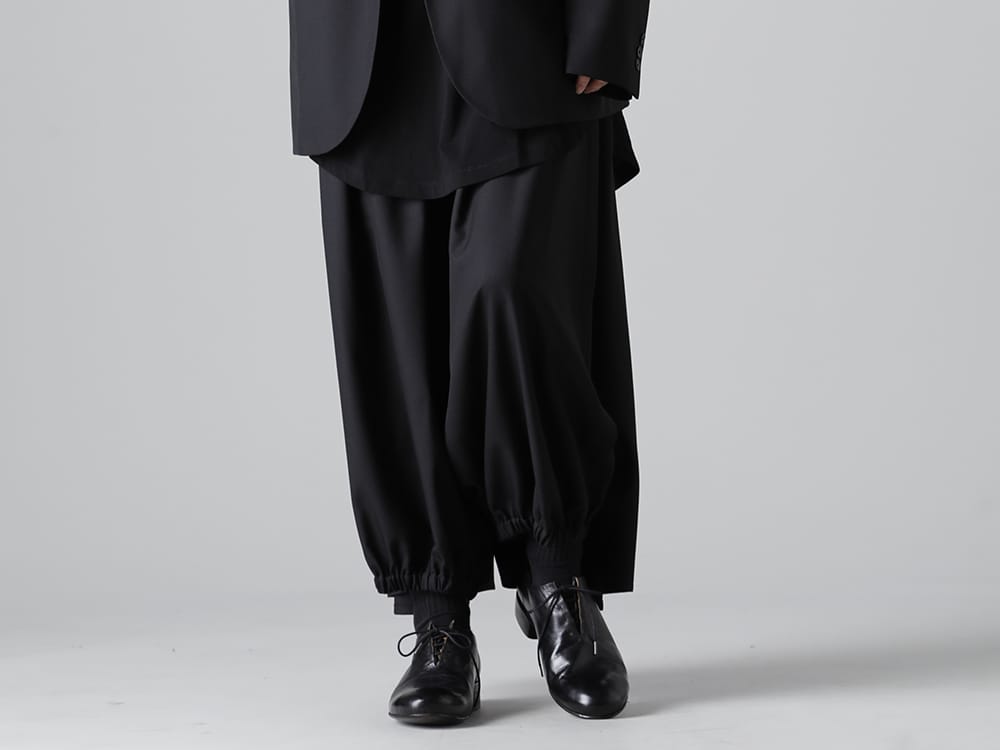 グラウンドワイ 2023SS - Ground Y(グラウンドワイ) 2023SSコレクション デリバリースタート！只今より店頭・通販共に販売開始！ - GA-P29-100(カラスパンツ) - 3-007