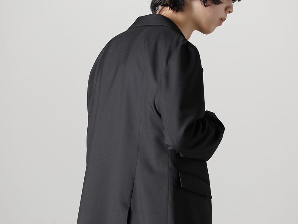 グラウンドワイ 2023SS - Ground Y(グラウンドワイ) 2023SSコレクション デリバリースタート！只今より店頭・通販共に販売開始！ - GA-J01-100-Classic(アシンメトリージャケット) - 4-006