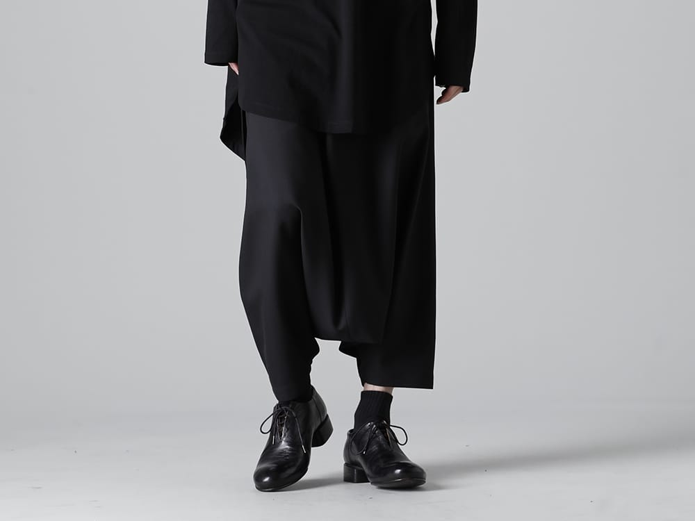 グラウンドワイ 2023SS - Ground Y(グラウンドワイ) 2023SSコレクション デリバリースタート！只今より店頭・通販共に販売開始！ - GI-P02-100(フロントタック サルエルパンツ)- 5-006