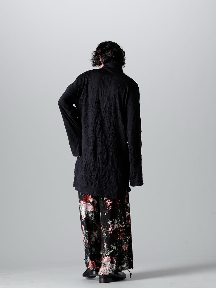 グラウンドワイ 2023SS - Ground Y(グラウンドワイ) 2023SSコレクション デリバリースタート！只今より店頭・通販共に販売開始！ - GA-T30-042(裾ボタン タートルネックTシャツ)  GI-P09-211(イージー バルーンパンツ) - 6-003