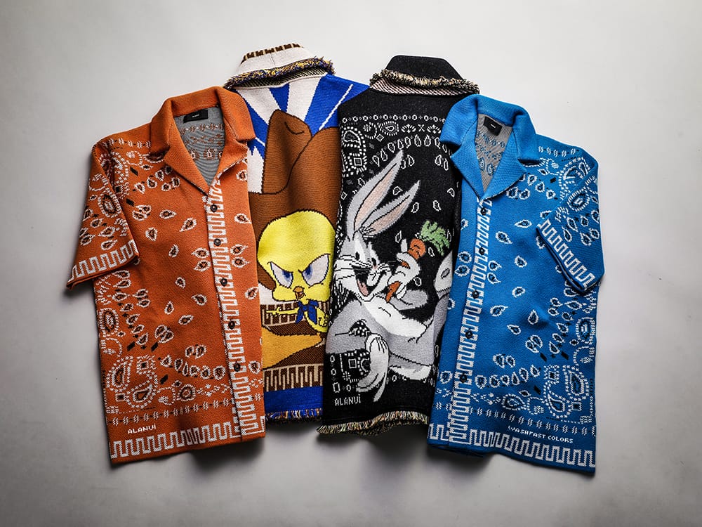 アラヌイ 2023SS - 今季より取り扱いの開始するALANUI(アラヌイ)よりデリバリーがスタート！2023SSコレクションではLooney Tunes(ルーニー・テューンズ)とのコラボレーションアイテムが登場！只今より店頭・通販共に販売開始！ - LMHS23-048(ルーニー・テューンズ × アラヌイ トゥイーティー カウボーイアイコン カーディガン) - 1-001
