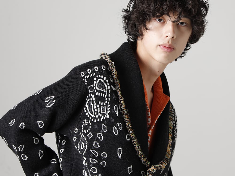 アラヌイ 2023SS - 今季より取り扱いの開始するALANUI(アラヌイ)よりデリバリーがスタート！2023SSコレクションではLooney Tunes(ルーニー・テューンズ)とのコラボレーションアイテムが登場！只今より店頭・通販共に販売開始！ - LMHS23-047(ルーニー・テューンズ × アラヌイ バッグス・バニー バンダナカーディガン) - 1-015