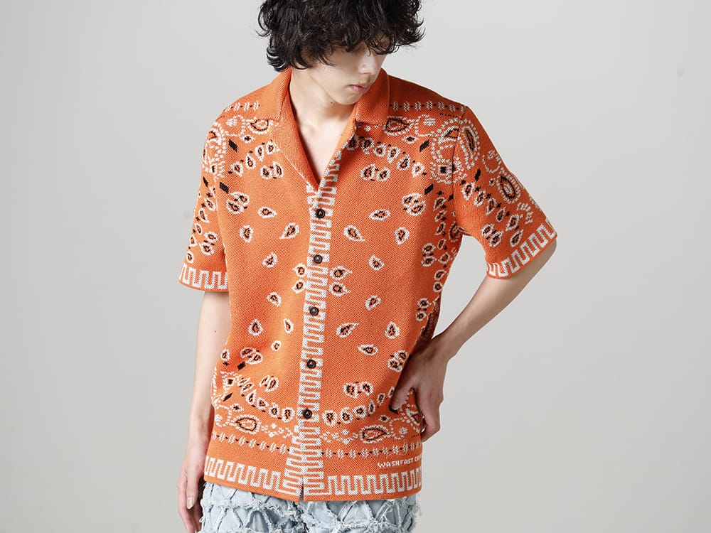 アラヌイ 2023SS - 今季より取り扱いの開始するALANUI(アラヌイ)よりデリバリーがスタート！2023SSコレクションではLooney Tunes(ルーニー・テューンズ)とのコラボレーションアイテムが登場！只今より店頭・通販共に販売開始！ - LMHS23-019(バンダナ ピケットシャツ タイガーリリー) - 2-004