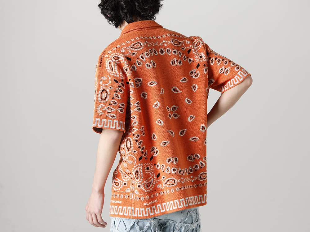 アラヌイ 2023SS - 今季より取り扱いの開始するALANUI(アラヌイ)よりデリバリーがスタート！2023SSコレクションではLooney Tunes(ルーニー・テューンズ)とのコラボレーションアイテムが登場！只今より店頭・通販共に販売開始！ - LMHS23-019(バンダナ ピケットシャツ タイガーリリー) - 2-005