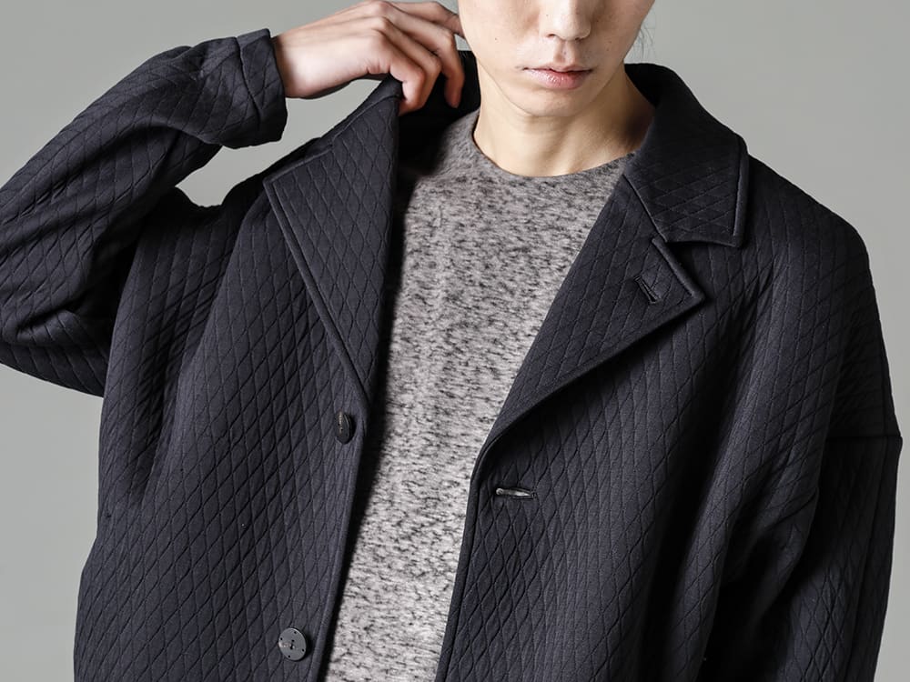 DEVOA(デヴォア) 23SS(春夏) DEVOAらしいデイリーに着用できる品の良いジャケット  - JKK-DKAJ ジャケット キルトコットン / ポリエステル CSC-SBML ロング スリーブ リネン ジャージー 2-004