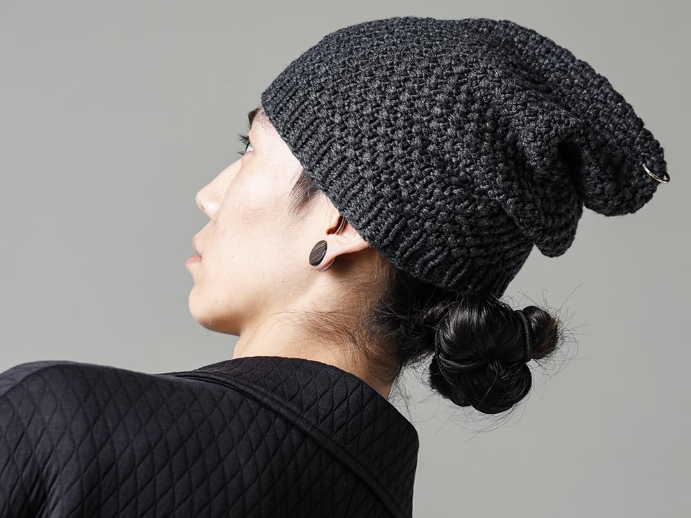 WERKSTATT:MÜNCHEN(ワークスタッド ミュンヘン) 23SS(春夏) DEVOAらしいデイリーに着用できる品の良いジャケット  - JKK-DKAJ ジャケット キルトコットン / ポリエステル CSC-SBML ロング スリーブ リネン ジャージー M8050-RH-Anthracite キャップ モス アンスラサイト 2-007