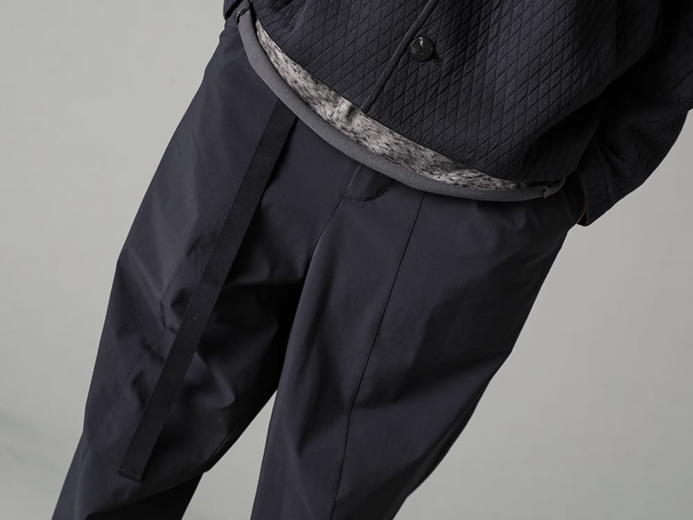 The Viridi-anne(ザ ヴィリジアン) GUIDI(グイディ) 23SS(春夏) TVAらしいリラックスムード漂うシルエットのパンツ - VI-3562-04-Black 撥水加工 ストレッチ ワイドパンツ ブラック 792Z クラシック ダービーシューズ レースアップ ダブルソール - ホース フルグレイン - 792Z 3-003