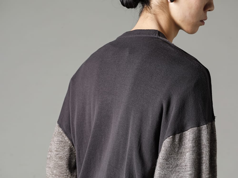 The Viridi-anne - ザ ヴィリジアン 2023SS レイヤードデザインが特徴の春カーディガン  - VI-3588-07 - ダブル レイヤード フロント カーディガン 2-005