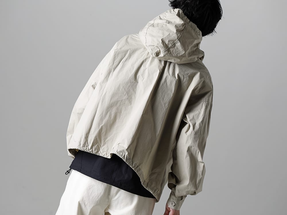 Maison Margiela 2023SS Relaxed outerwear with neck volume and front pocket accents - S50AM0597 - Sports Jacket - RW-418-Navy - Climbing -T Navy 2-002