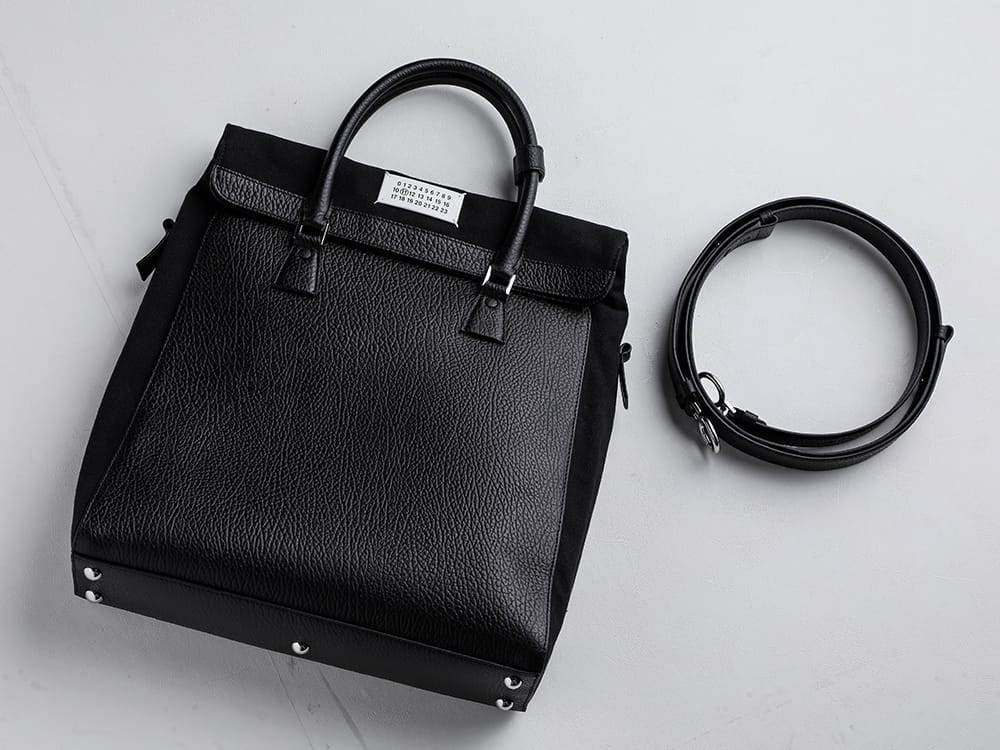 Maison Margiela 2023SS - Masion Margiela 5AC Daily Vertical Bag Details! Design point ① Easy to use in daily use and for work, tote bag style! - SB1WA0004 - 5AC Daily Vertical 1-001