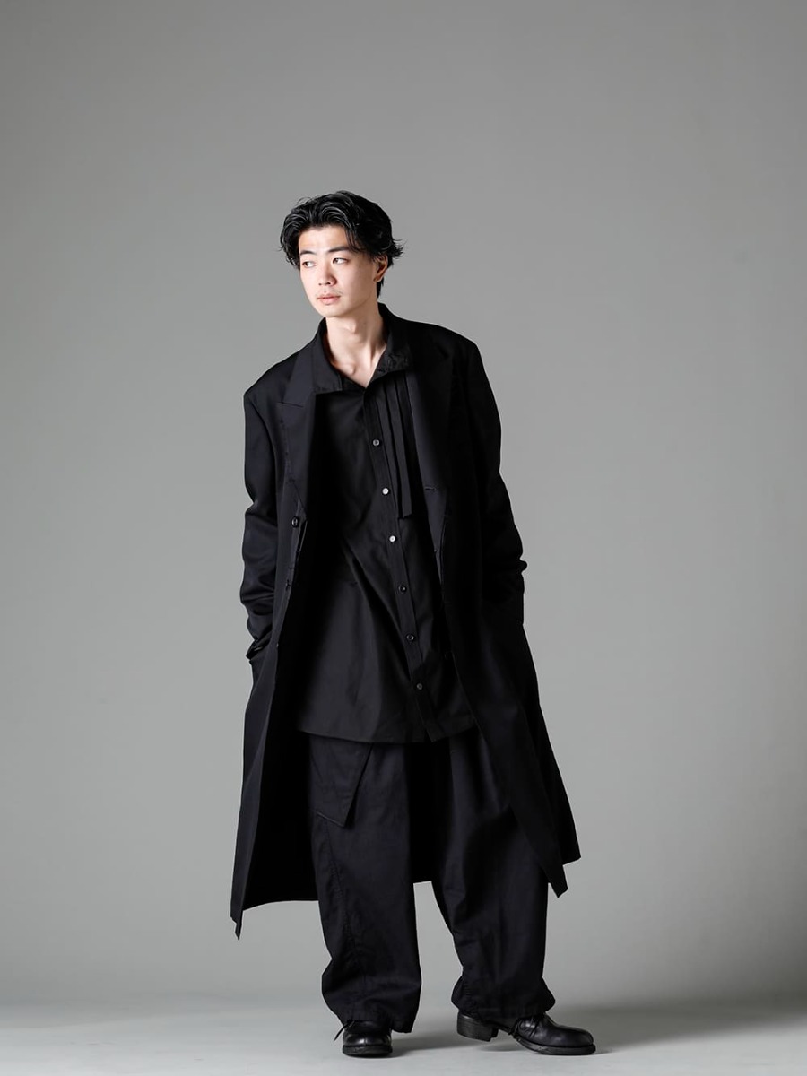 Yohji Yamamoto-ヨウジヤマモト 23SS(春夏) スタイリング-02 2-001