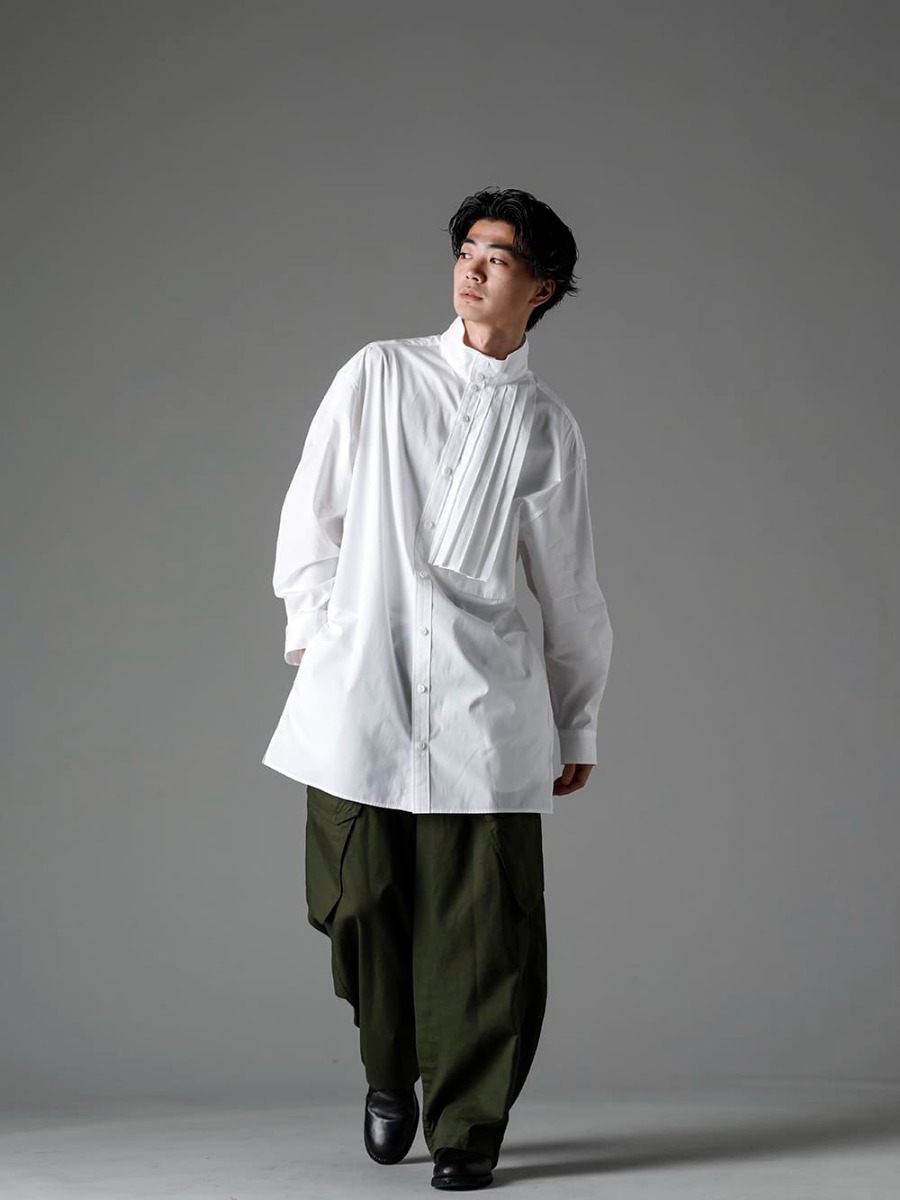 Yohji Yamamoto-ヨウジヤマモト 23SS(春夏) スタイリング-02 2-005