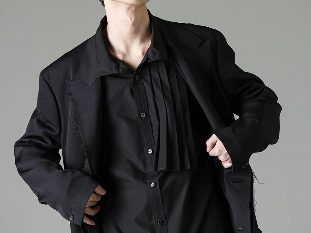 yohji yamamoto 23ss プリーツジャケット 黒 - beaconparenting.ie