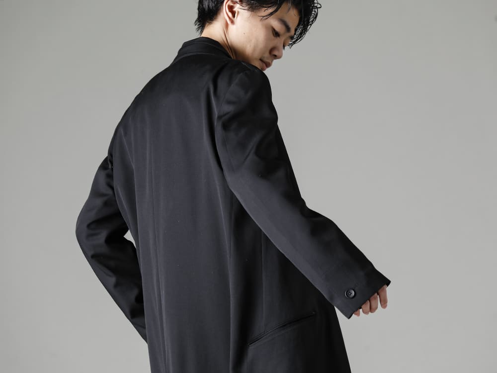 Yohji Yamamoto 23SS オールブラック ワイドシルエットスタイル