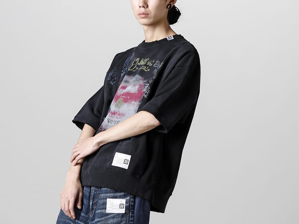 Maison MIHARAYASUHIRO - メゾン ミハラヤスヒロ 2023SS A10TS681 - サスペンダー Tee 5-001