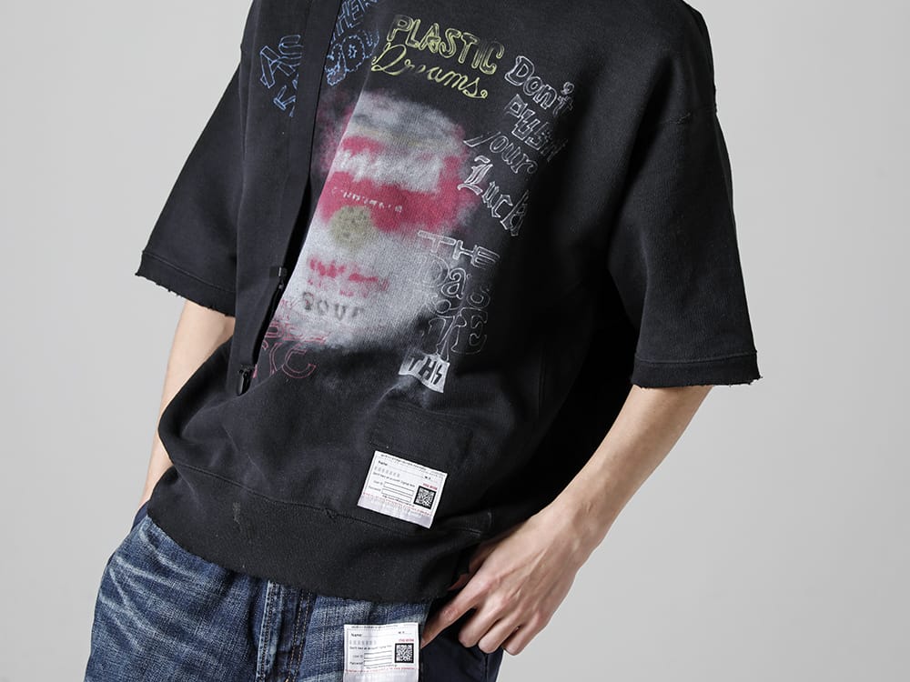 Maison MIHARAYASUHIRO - メゾン ミハラヤスヒロ 2023SS A10TS681 - サスペンダー Tee 5-003