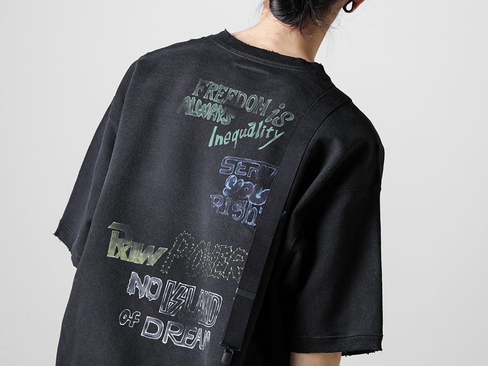 Maison MIHARAYASUHIRO - メゾン ミハラヤスヒロ 2023SS A10TS681 - サスペンダー Tee 5-004