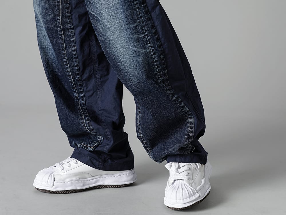 Maison MIHARAYASUHIRO - メゾン ミハラヤスヒロ 2023SS A10PT022 - エンベデッドデニムパンツ 7-005