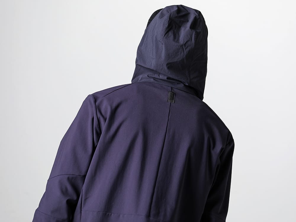 RIPVANWINKLE - リップヴァンウィンクル 2023SS メイン素材は全て同じメリルハイテンションジャージを使用！  - RW-503-Almandine - スタンドフーディ ジャケット アルマンダイン - RW-501-Black - トレイル L/S ブラック 2-006