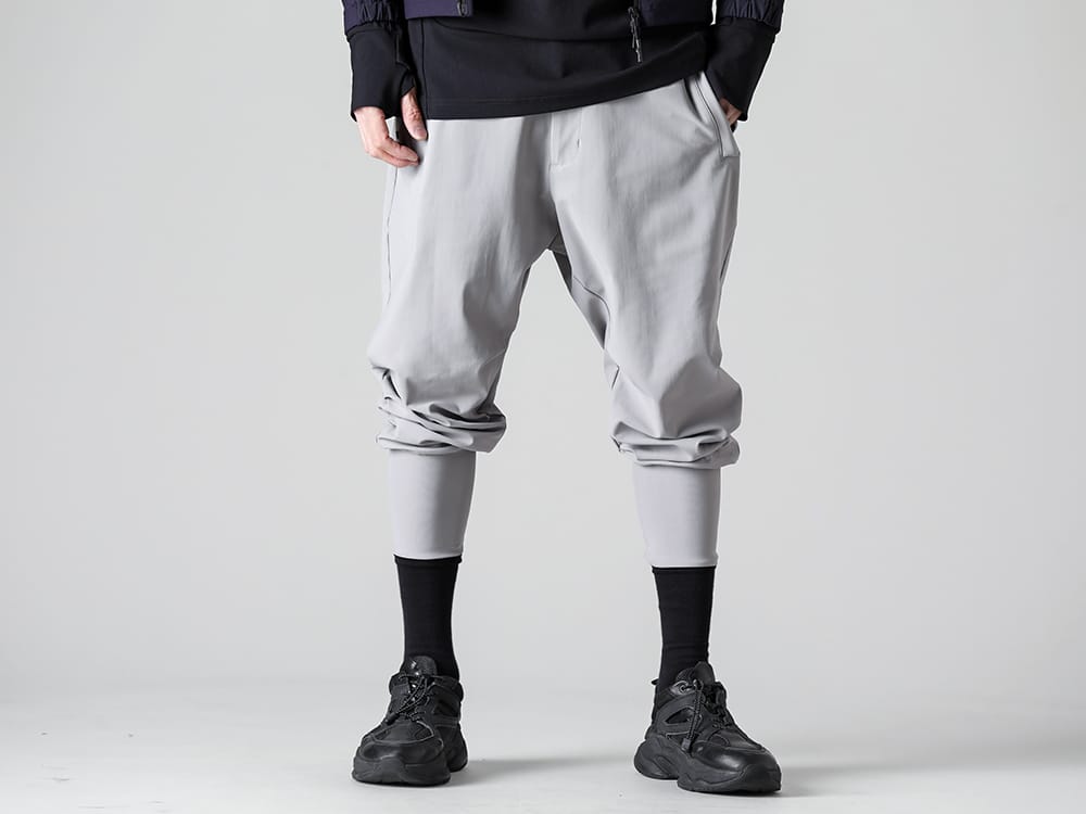 RIPVANWINKLE - リップヴァンウィンクル 2023SS メリルハイテンションジャージーを使用したバルーンジャージー。 サングラス（アナトリア）は3月入荷予定！パンツはカラーも新鮮なバルーンジャージー。 RW-512-Sand Beige - バルーン ジャージー サンドベージュ - SCV879C001 -フェアー ウィンドライト 3-001