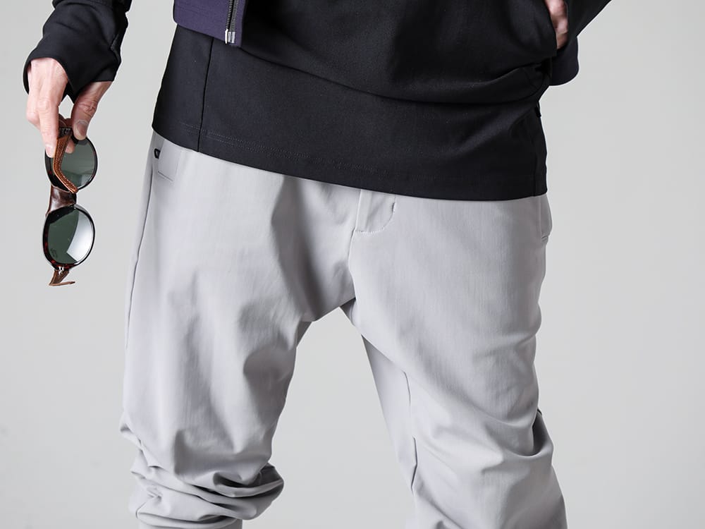 RIPVANWINKLE - リップヴァンウィンクル 2023SS サングラス（アナトリア）は3月入荷予定！パンツはカラーも新鮮なバルーンジャージー。 - RW-512-Sand Beige - バルーン ジャージー サンドベージュ - SCV879C001 -フェアー ウィンドライト 3-002