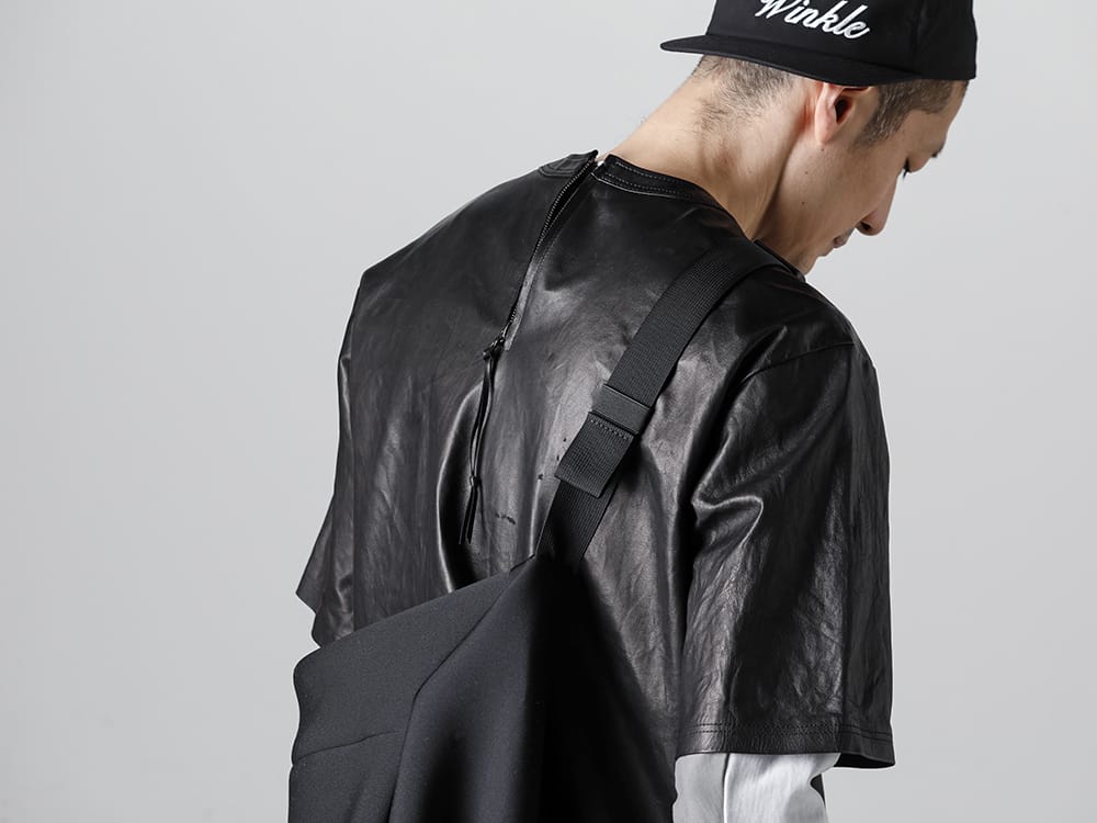 RIPVANWINKLE - リップヴァンウィンクル 2023SS ヨーロッパ産原皮を使用したレザーTは、ナチュラルな素材表情が雰囲気のある仕上がり  - RW-516 - ソリッド レザーT - RW-501-Sand Beige - トレイル L/S サンドベージュ 2-003