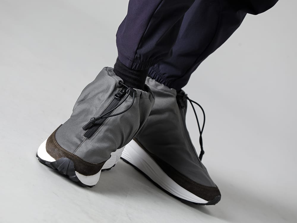 RIPVANWINKLE - リップヴァンウィンクル 2023SS 全方向に伸縮がある快適なマルチストレッチ素材を使用した新型のライトサルエルジャージー - RW-511-Almandine - ライト サルエルジャージー アルマンダイン - RW-416 Khaki - モック トレーナー Khaki 3-004