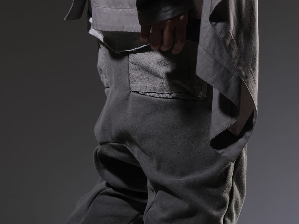 BORIS BIDJAN SABERI 2023SS The stretchy waffle material gives you excellent comfort! - P18.1-F0409C(P18.1 F0409C) - 3-005