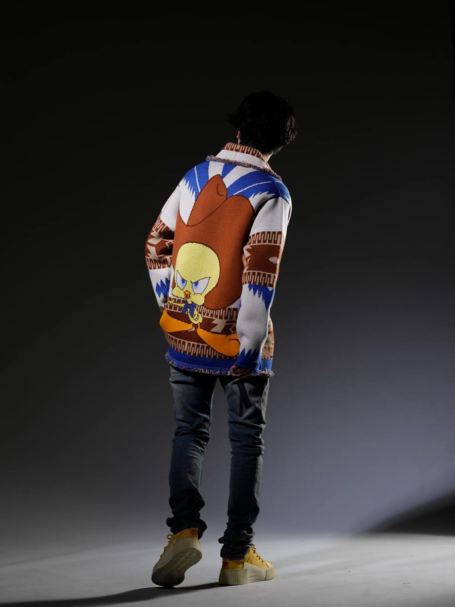 ALANUI / PHENOMENON / BORIS BIDJAN SABERI 2023SS The pop design is a casual style that attracts eyes. - LMHS23-048(LOONEY TUNES × ALANUI Tweety Cowboy Icon Cardigan) MHTCAJP01(P+M Logo Long Sleeve Tee) P13D-TF-FKU10002(P13.D TF FKU10002) BAMBA2.1-PERFORATED-LEATHER-WHITE-SOLE(BAMBA2.1 PERFORATED LEATHER / WHITE SOLE) - 1-004