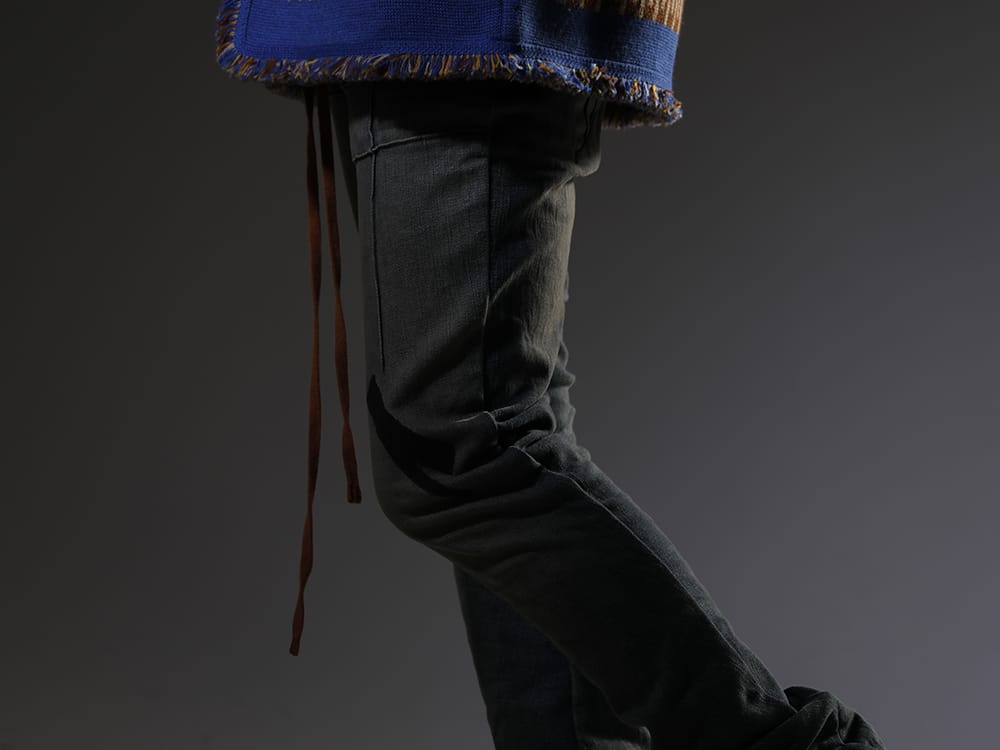 BORIS BIDJAN SABERI /  2023SS Slim denim pants that create an adult atmosphere - P13D-TF-FKU10002(P13.D TF FKU10002) - 3-005