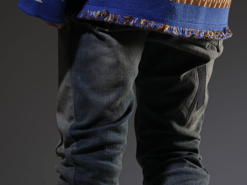BORIS BIDJAN SABERI /  2023SS Slim denim pants that create an adult atmosphere - P13D-TF-FKU10002(P13.D TF FKU10002) - 3-006