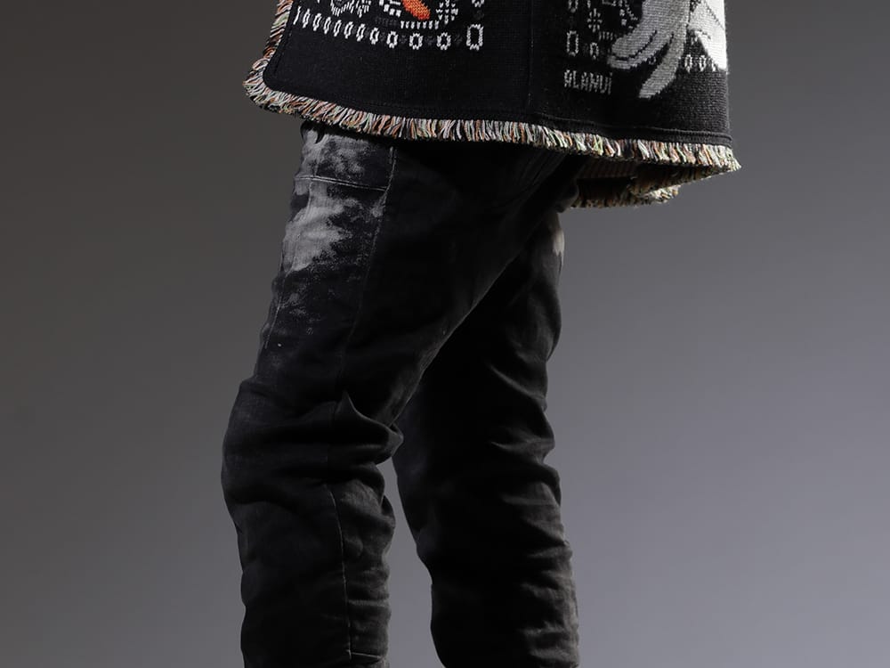 BORIS BIDJAN SABERI / guidi 2023SS 「P13」is a standard pants developed from BORIS BIDJAN SABERI. - P13-TF-F1603K-BLACK-DENIM(P13. TF F1603K BLACK DENIM) - 3-005