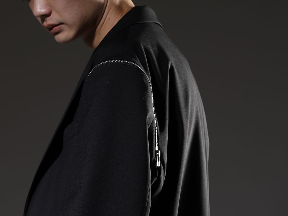 Ground Y 2023SS The zip design on the shoulders of this jacket is eye-catching. - GI-J09-100(Shoulder Zipper Jacket) - 2-006