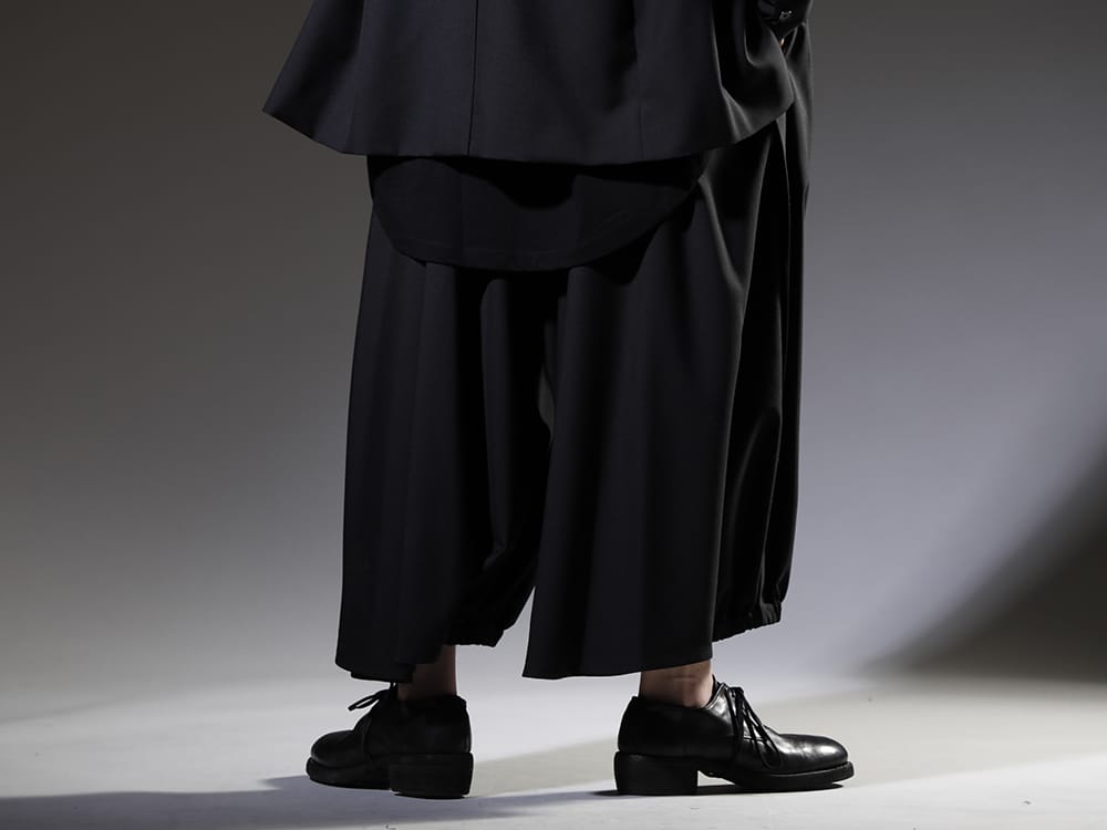 Ground Y 23SS All Black Crow Pants Style - FASCINATE BLOG