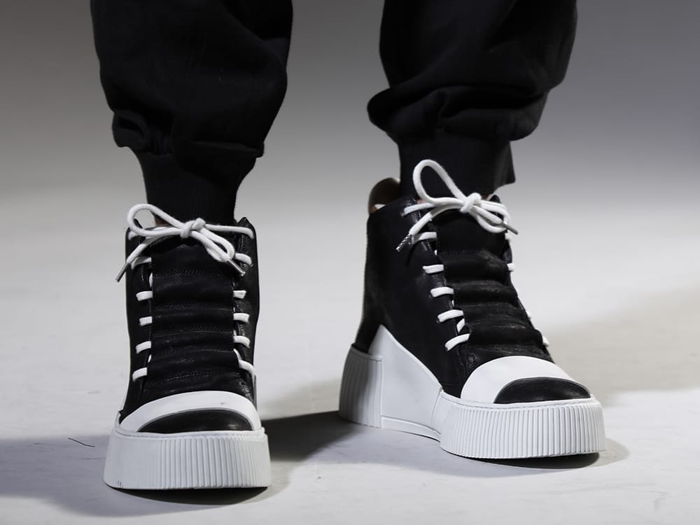 Boris Bidjan Saberi 2023SS Popular standard pant that creates a neat and clean look around the legs. - 202-BAMBA1.1(BAMBA1.1 BLACK Y LIGHT GREY - WHITE SOLE) - 3-007