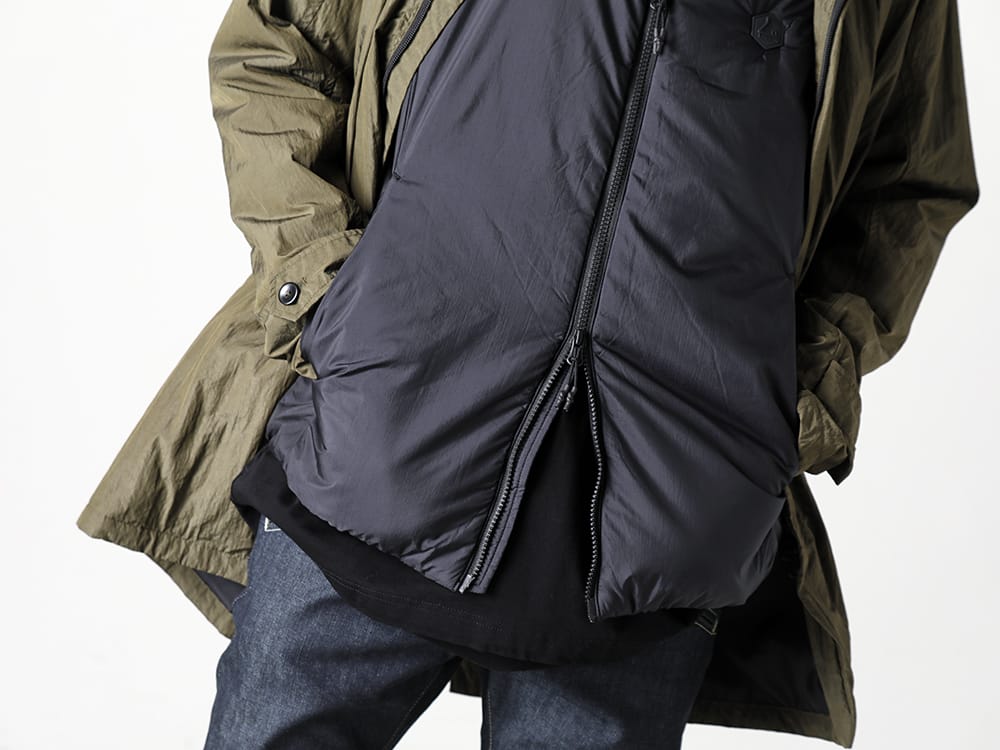 LANTERN - ランタン 2023SS ヒーティングシステムなしでも使用可能なランタンのベストに注目  - RB-435-D.Khaki - アノラック シャツコート ダークカーキ - MMA-LAN-01-Black - ヒーティング インナーベスト ブラック - RW-400 - タクティカル-T Black 2-006