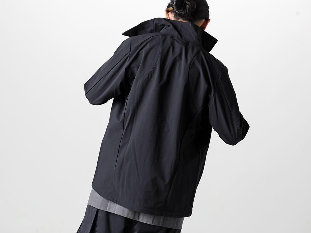 RIPVANWINKLE 2023SS Keep an eye out for Patrick Stephens' solid impression.  - CVE-0024 - Velocity Track Jacket Black  2-004