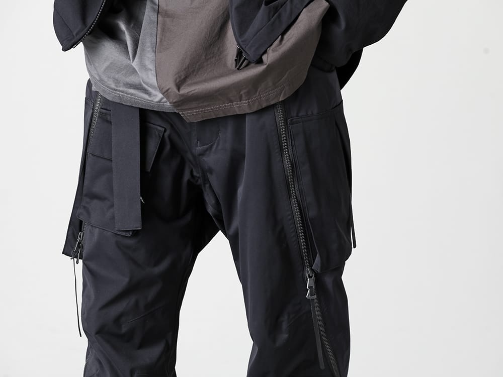 The Viridi-anne 2023SS Water-Repellent Tactical Pants for Early Spring - VI-3559-04-Black - Water Repellent Tactical Pants Black  3-002