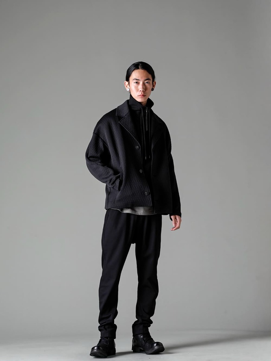 DEVOA 23SS Black Layered Style for Early Spring - FASCINATE BLOG