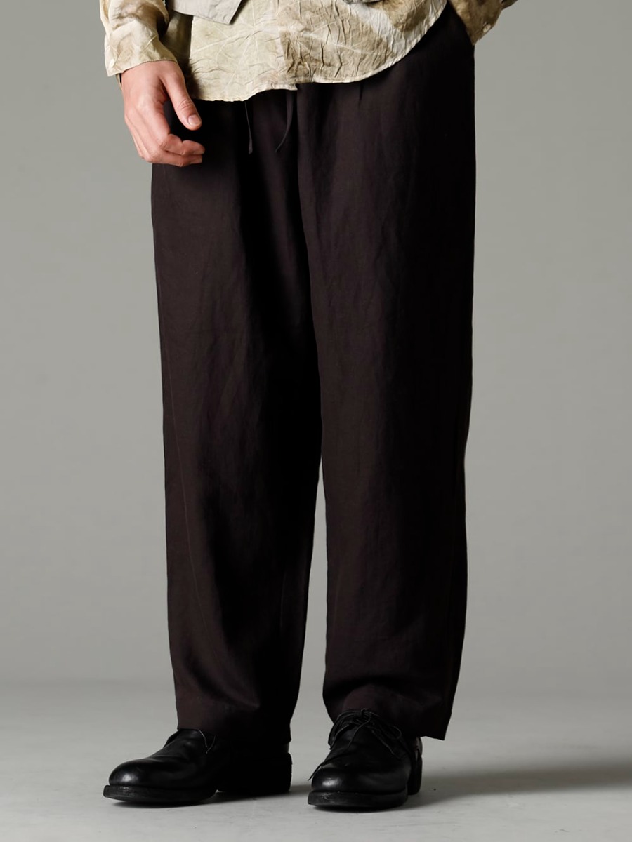 NOUSAN 23SS It is a piece that meets a variety of needs - villa-A-23SS villa：Wide Easy Pants - 792Z Classic Derby Shoes Double Sole - Horse Full Grain Leather - 792Z 3-005